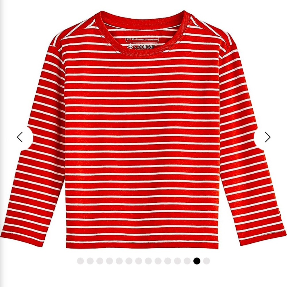 NWT Coolibar Toddler Coco Plum Everyday Long Sleeve Tshirt 2T SPF 50